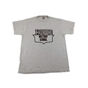 Vintage‎ Howe Military School Shirt Fruit of the Loom Best Large